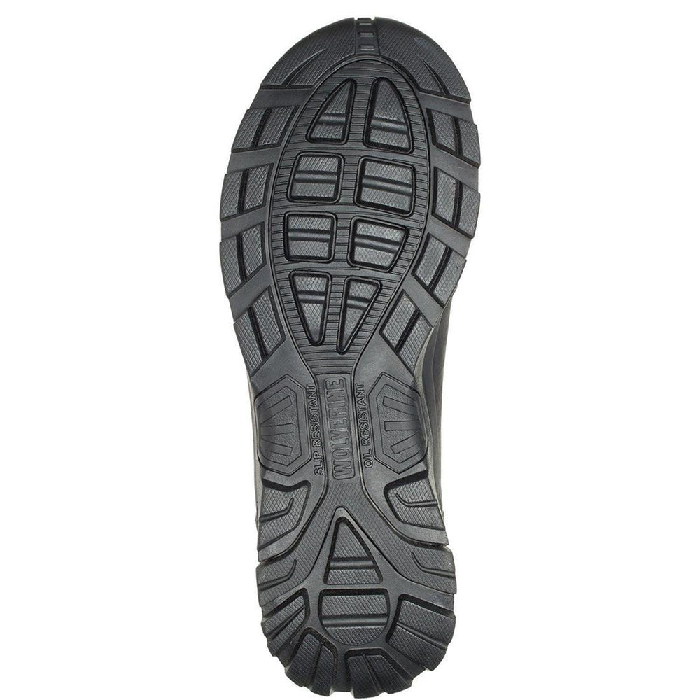 Grayson Waterproof Steel-Toe Mid Work Boot Black