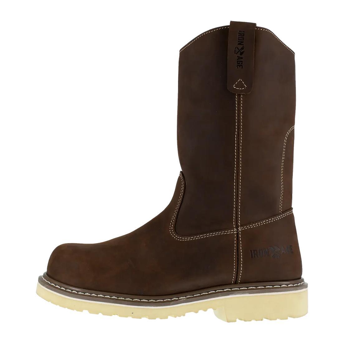 Solidifier Composite-Toe 11 Inch Pull-On Work Boot Brown