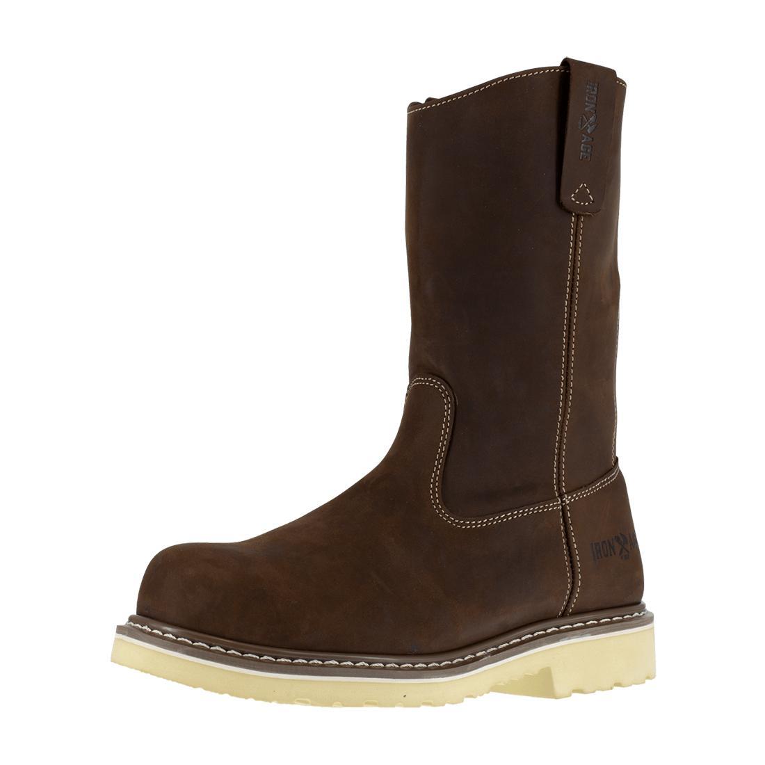 Solidifier Composite-Toe 11 Inch Pull-On Work Boot Brown