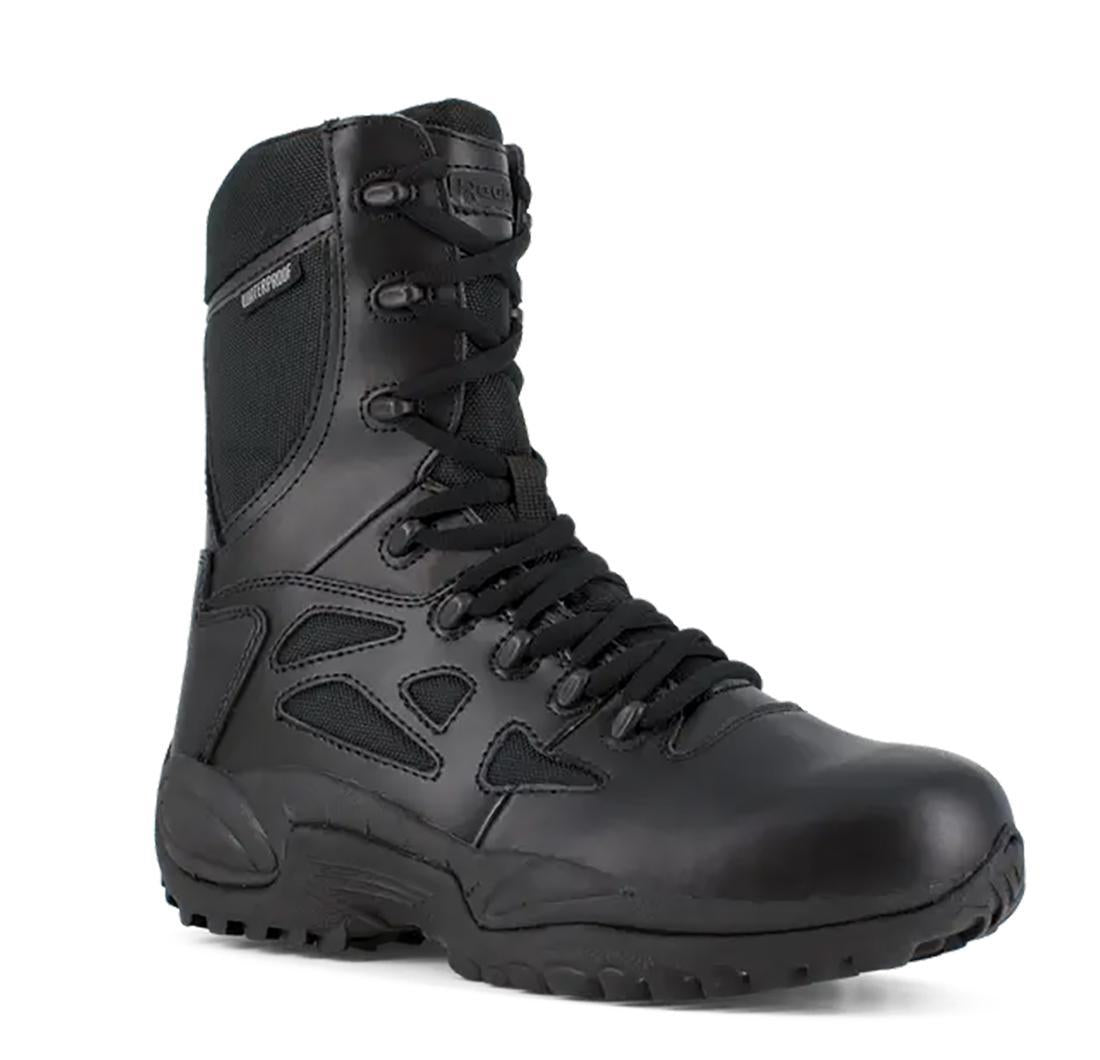 Rapid Response Rb Tacticas 8" Stealth Botas De Trabajo Cierre Lateral A Prueba De Agua