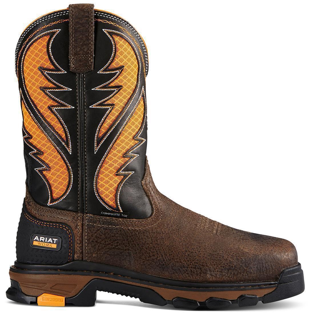 Intrepid VentTEK Composite-Toe Work Boot Cocoa Brown