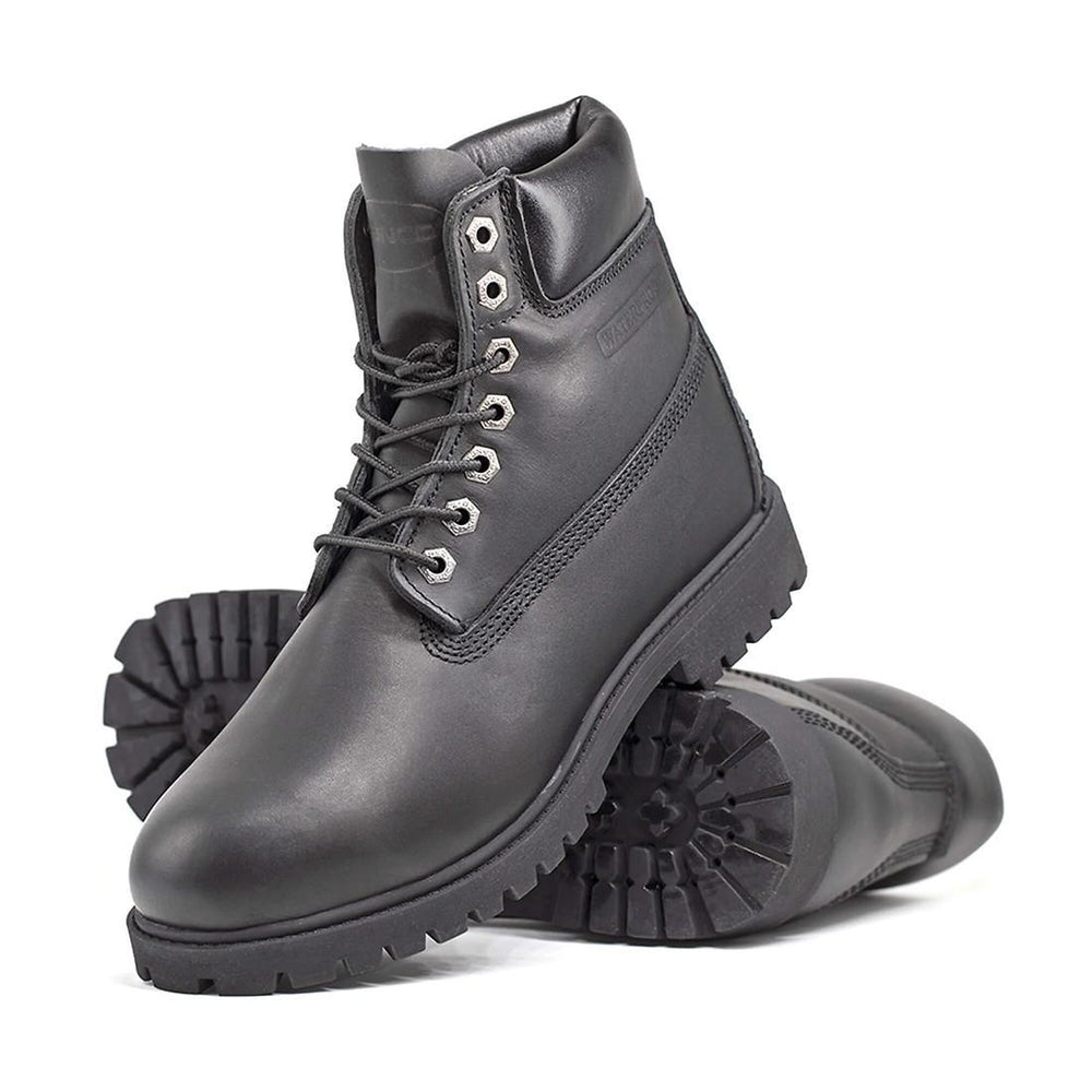 Bota de trabajo de 6" impermeable negra