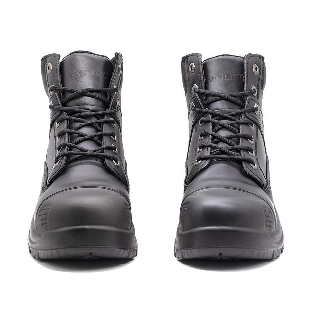 Botas de trabajo con punta compuesta de 6" impermeables en negro