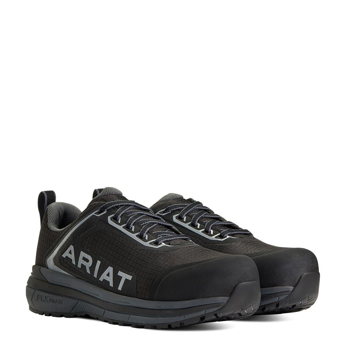 Ariat Outpace Women's Composite Toe Safety Shoe - Black Sole