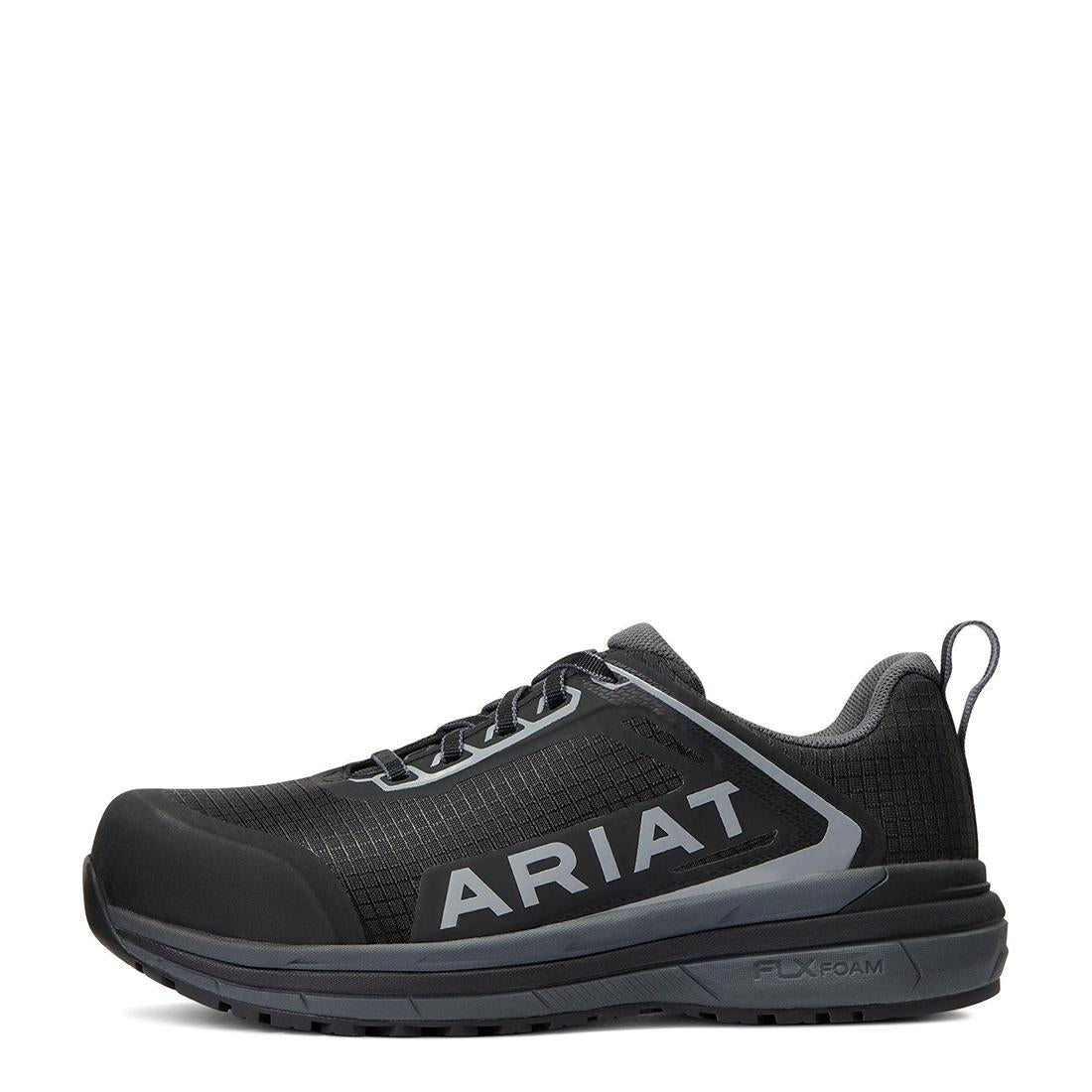Ariat Outpace Women's Composite Toe Safety Shoe - Black Side