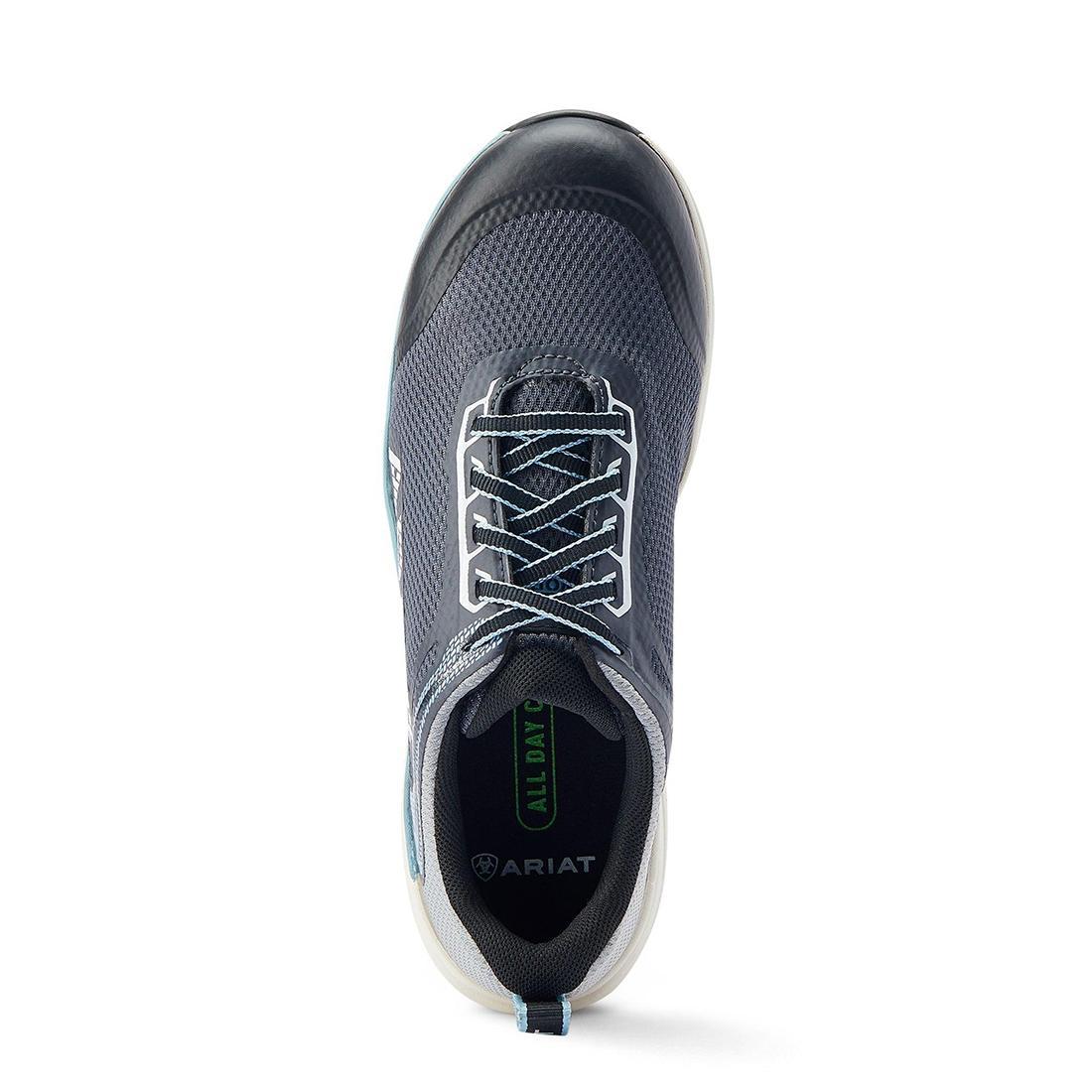 Ariat Outpace SD Women's Composite Toe Work Shoe - Grey Side