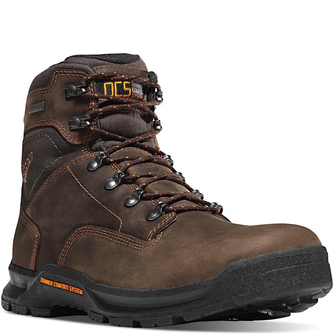 Crafter 6" Soft Toe Work Boot Brown