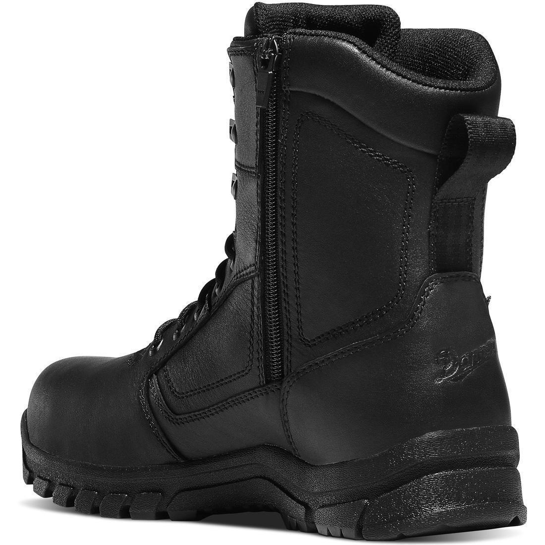 Lookout EMS/CSA Side-Zip 8" Nano Toe Tactical Boot Black
