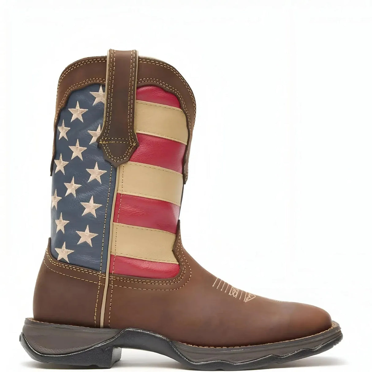 Durango Women’s Lady Rebel by Durango Patriotic Pull-On Western Flag Boot Inner