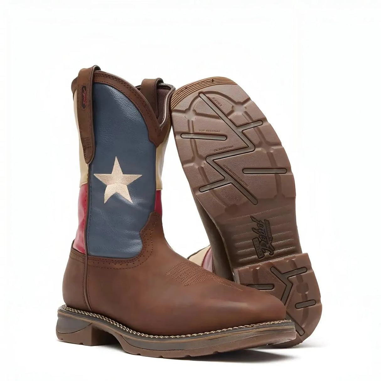 Durango Rebel Steel Toe Texas Flag Western Boot Inner