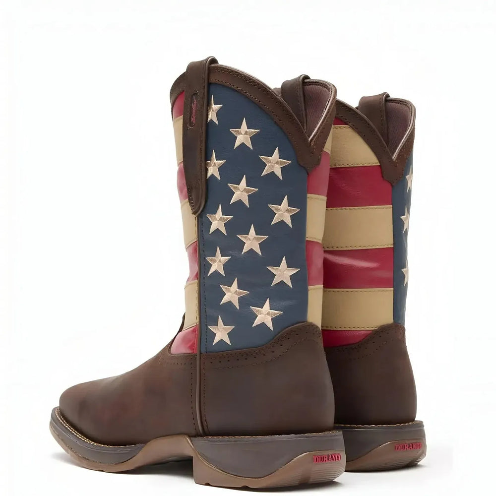 Durango Rebel Patriotic Pull-On Western Flag Boot Sole