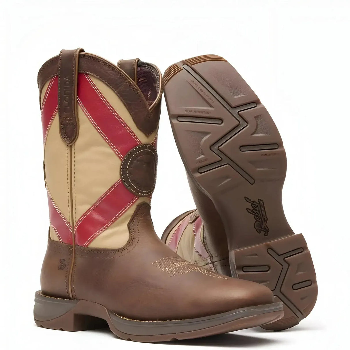 Durango Rebel Florida State Flag Western Boot Sole