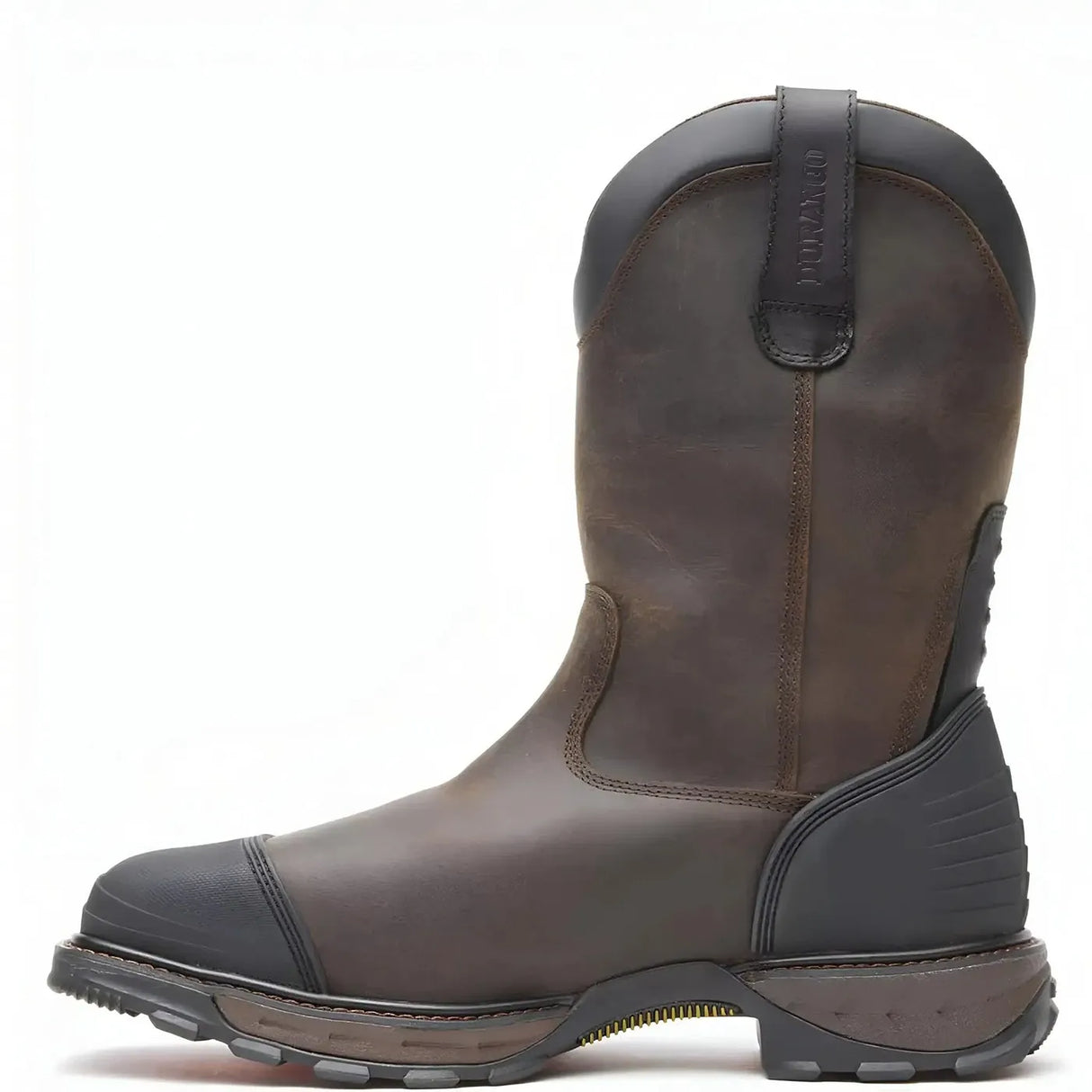 Durango Maverick XP Steel Toe Waterproof Western Work Boot Grizzly Brown Sole