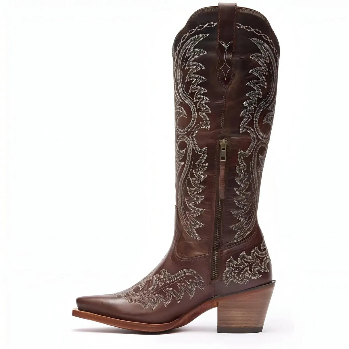 Durango Women’s Durango Crush Tall Western Boot Mahogany Inner