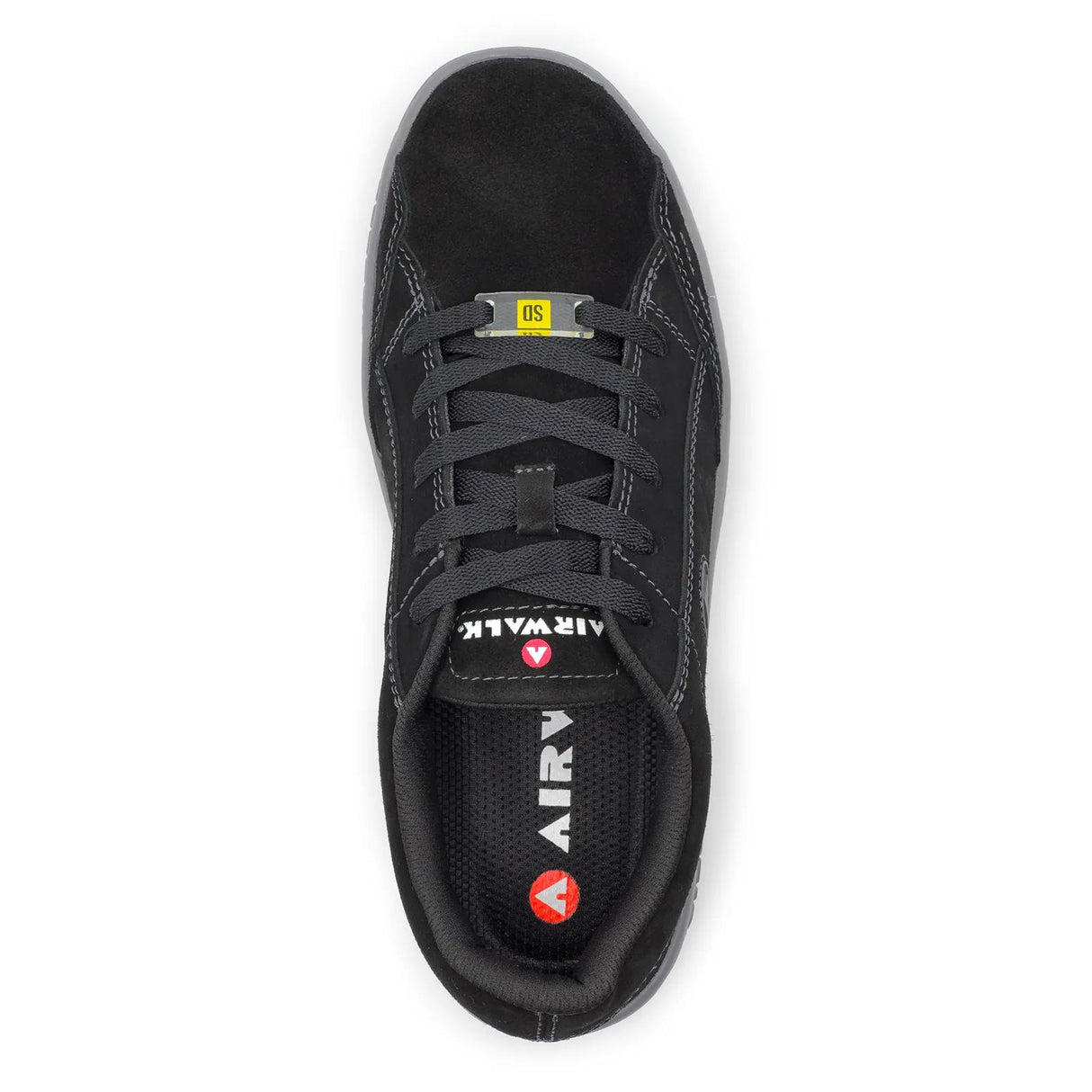 Airwalk Camino SD10 Women’s Composite Toe Work Shoes – Black/Grey 4