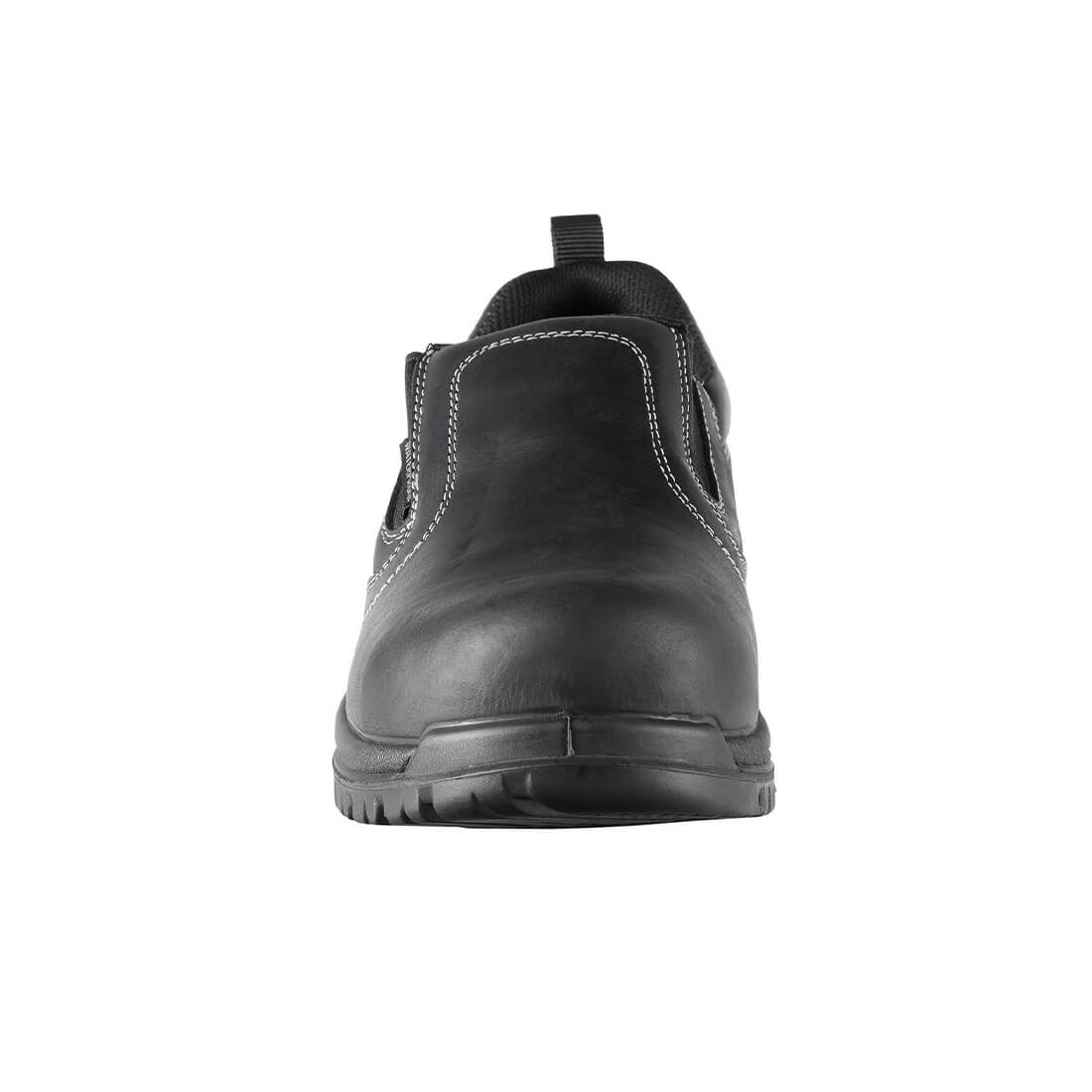 Avenger Foreman Waterproof Composite Toe Slip On Work Shoes – Black Front Image