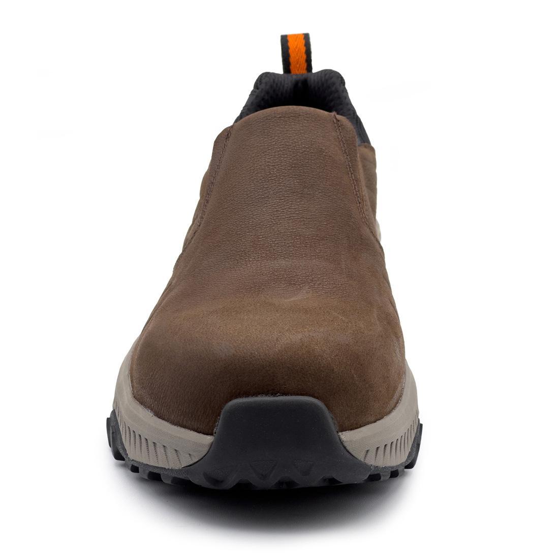 Avenger Summit Trail SD-10 Composite Toe Work Shoes – Dark Brown A8804 Front Image