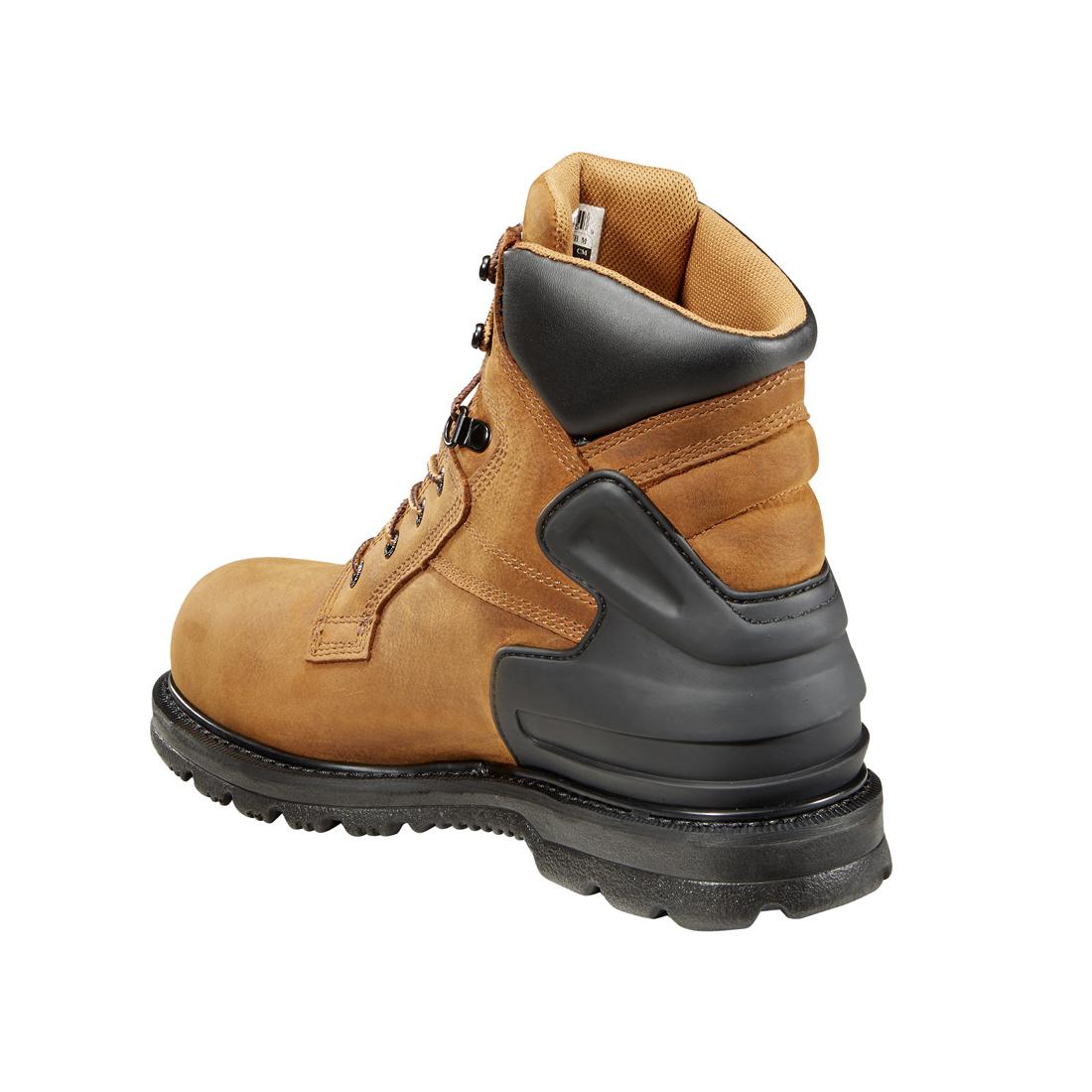 Carhartt 6" Heritage Waterproof Steel Toe Work Boot Brown CMW6220 back