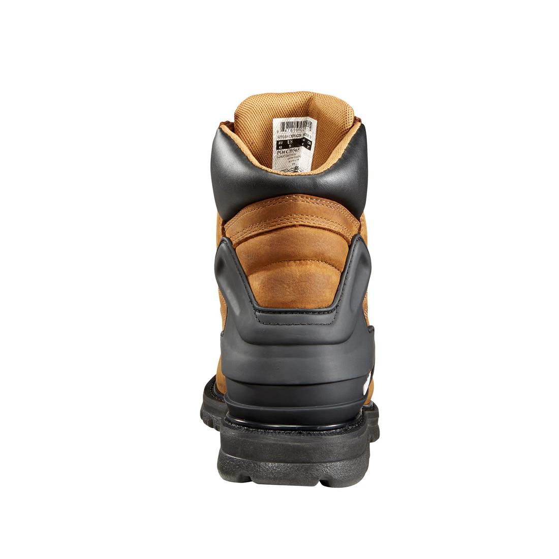 Carhartt 6" Heritage Waterproof Steel Toe Work Boot Brown CMW6220 front