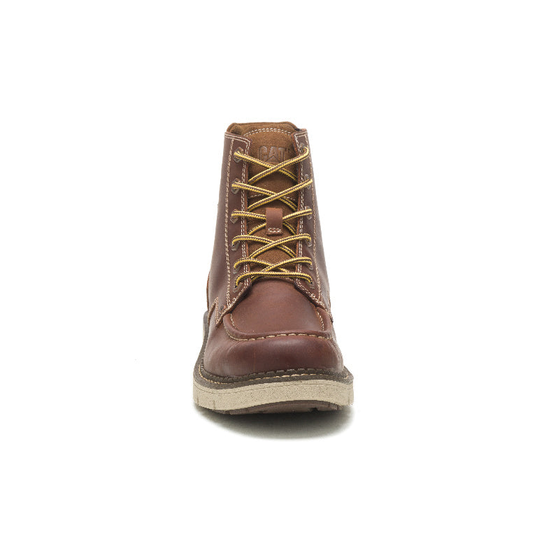 Caterpillar Covert Soft-Toe Boot Leather Mid Boot Brown P725361 Front Image