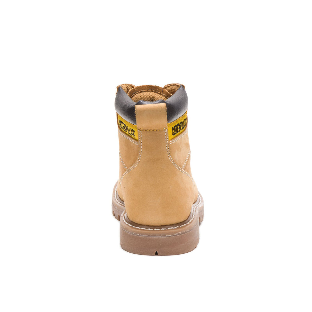 Caterpillar Second Shift Soft-Toe Work Boot Honey P70042 Heel Image