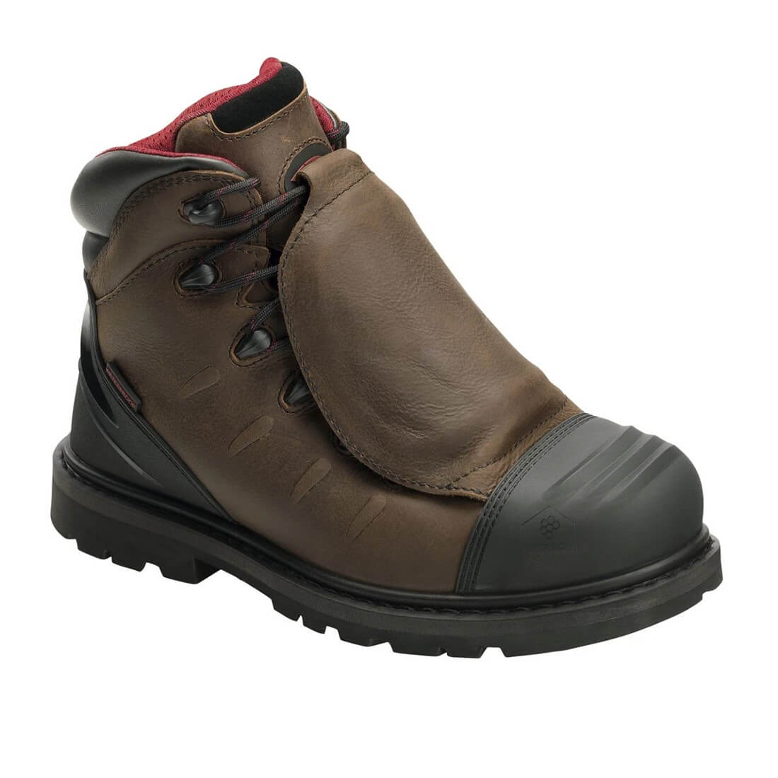 Hammer Waterproof Met Guard Carbon Toe 6" Work Boot – Chocolate Brown
