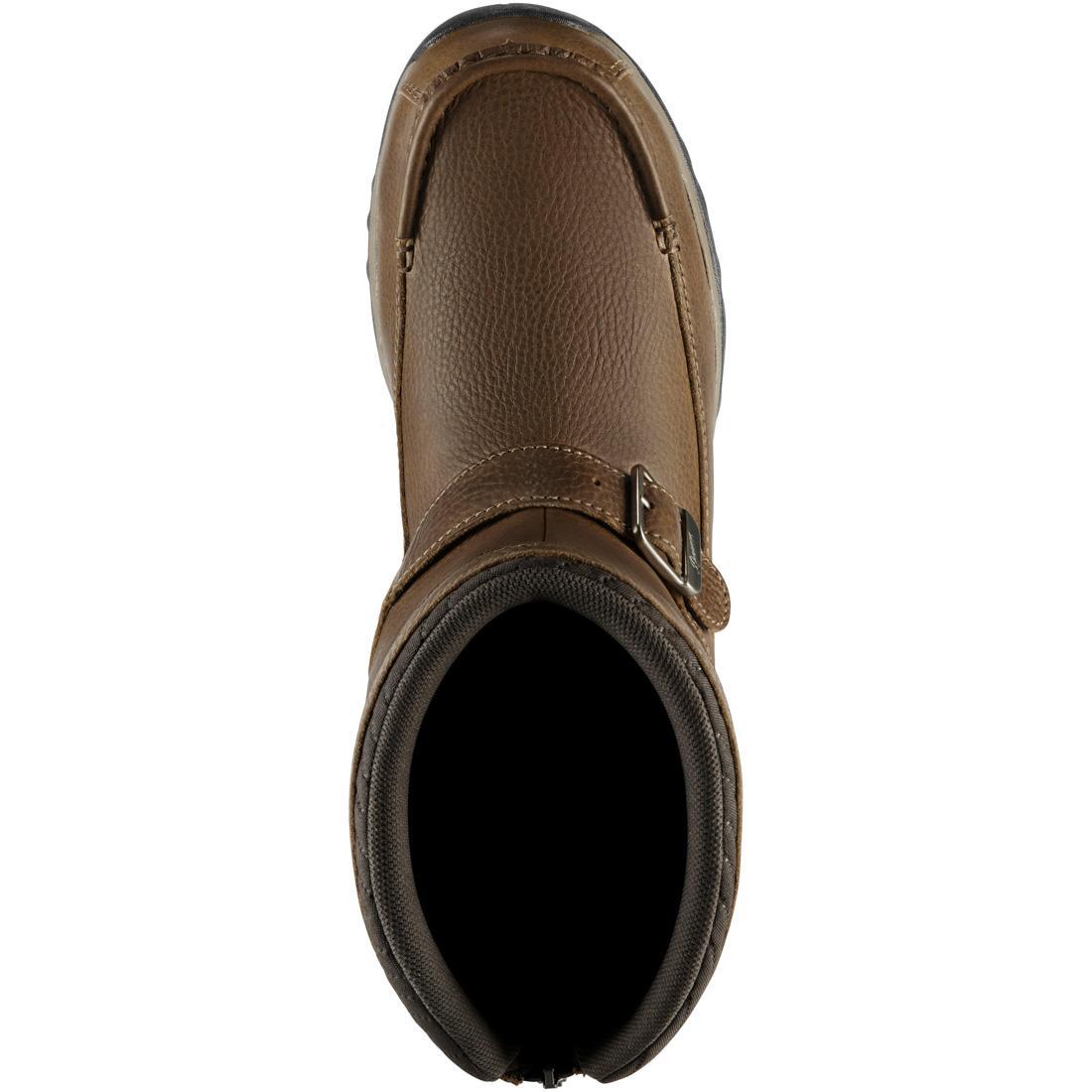Danner Recurve Rear Zip 10" Light Brown Moc-Toe 47631 Front Image