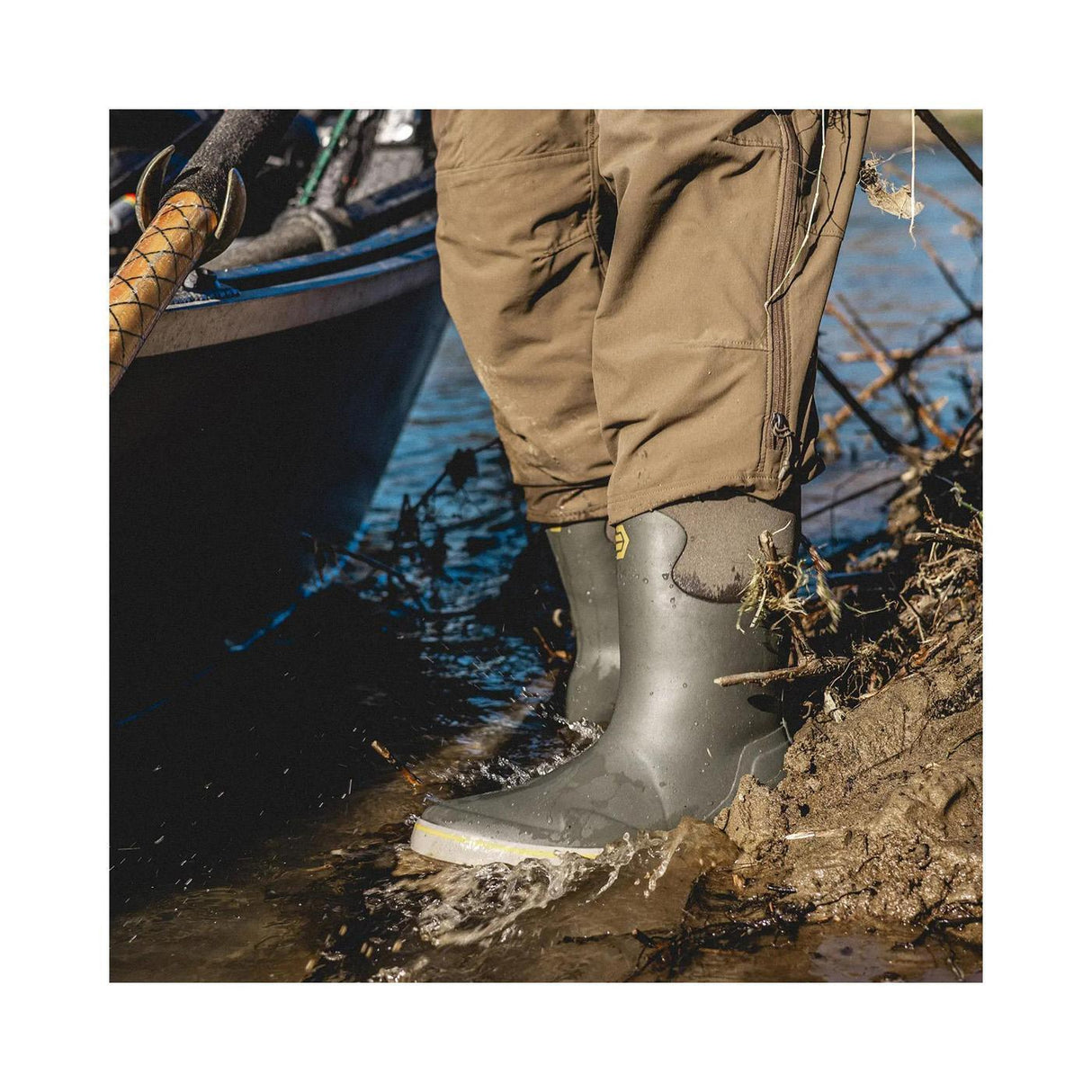 Lacrosse Alpha Deck Boot 12" Major Brown 2