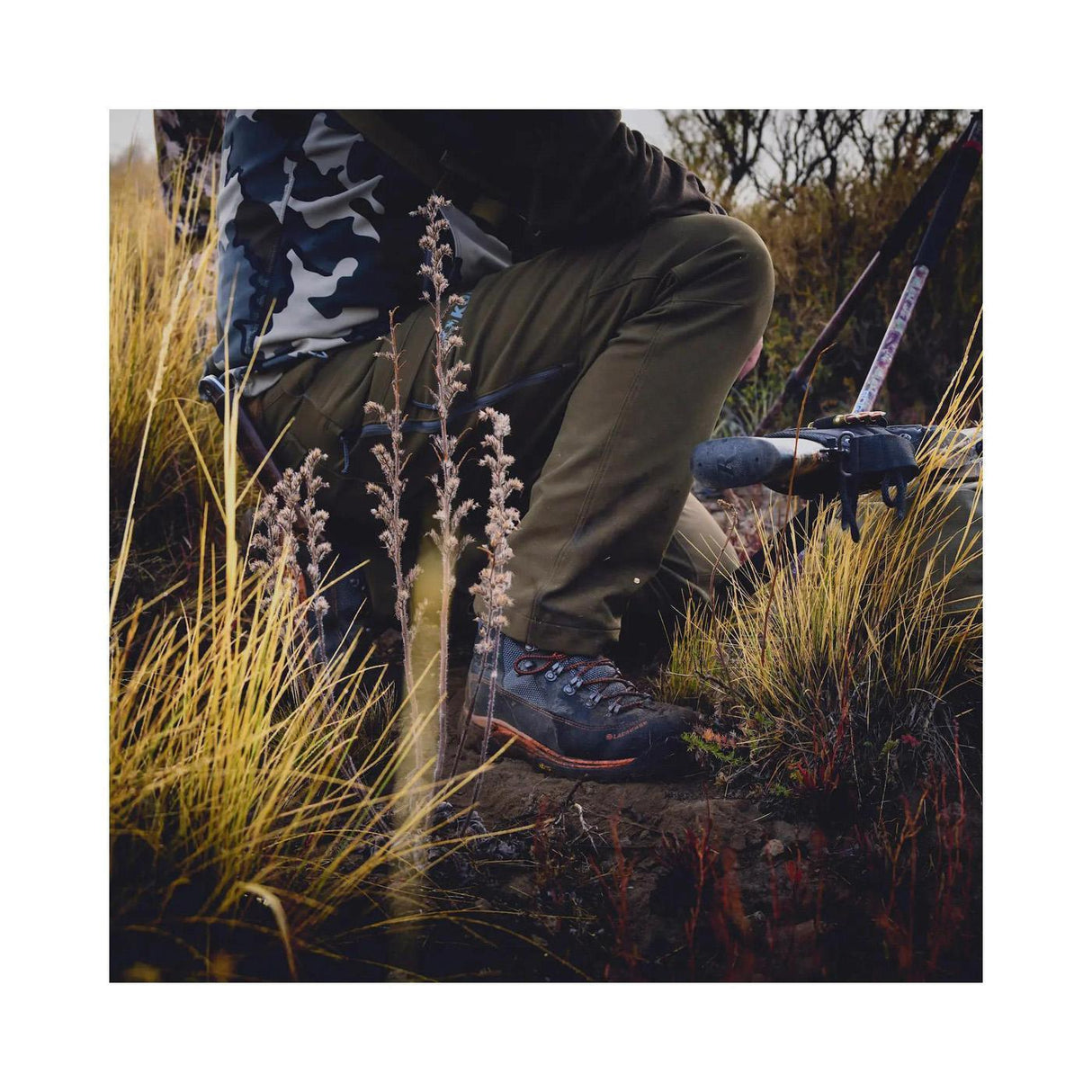 Lacrosse Ursa MS 7" Gunmetal/Orange GTX 3