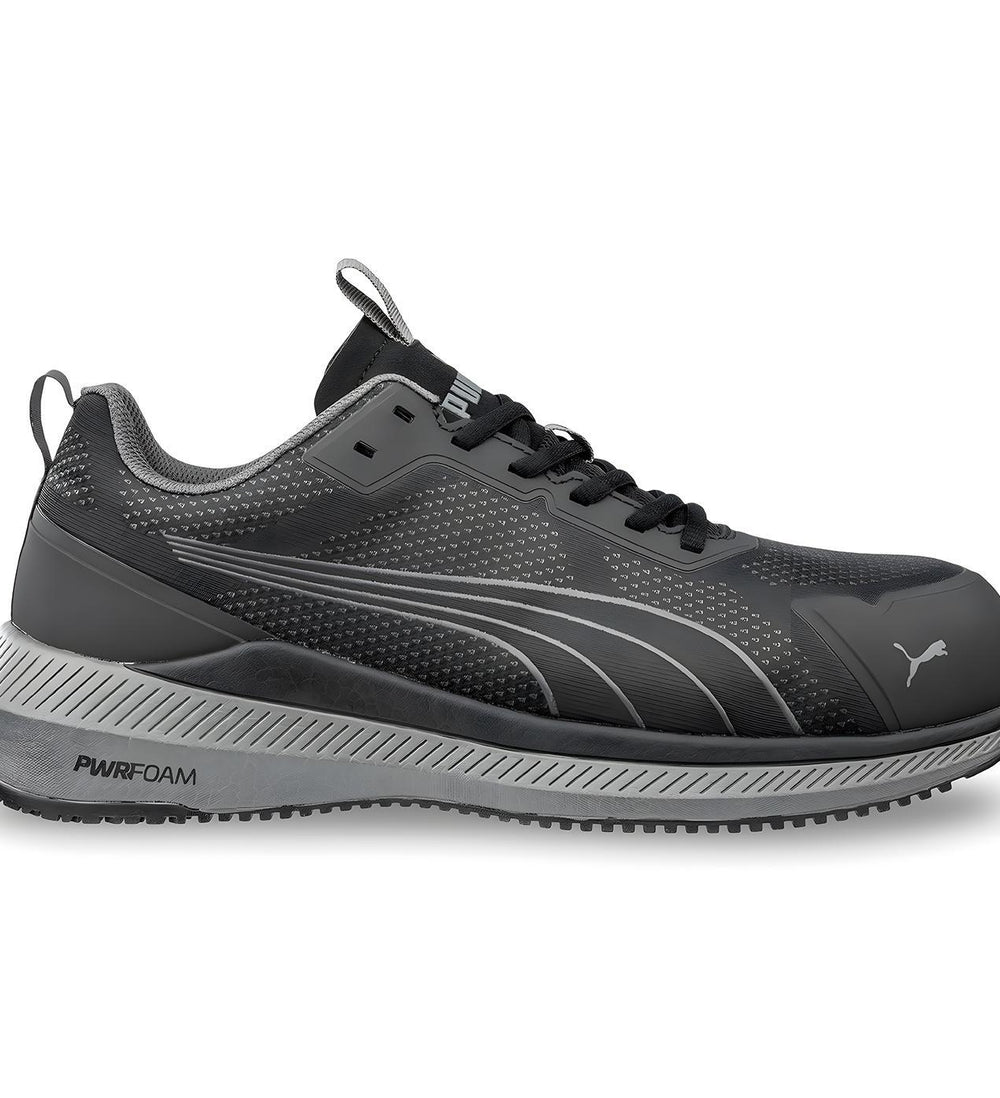 Puma Safety Slide Composite Toe Work Shoes – Black image view 1