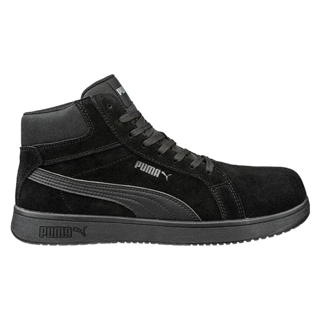 Puma Safety Iconic Composite Toe Work Shoes – Black image view 1