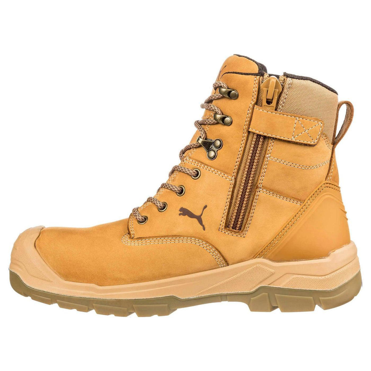 Puma Safety Conquest Women’s Waterproof Composite Toe Work Boots – Wheat image view 2