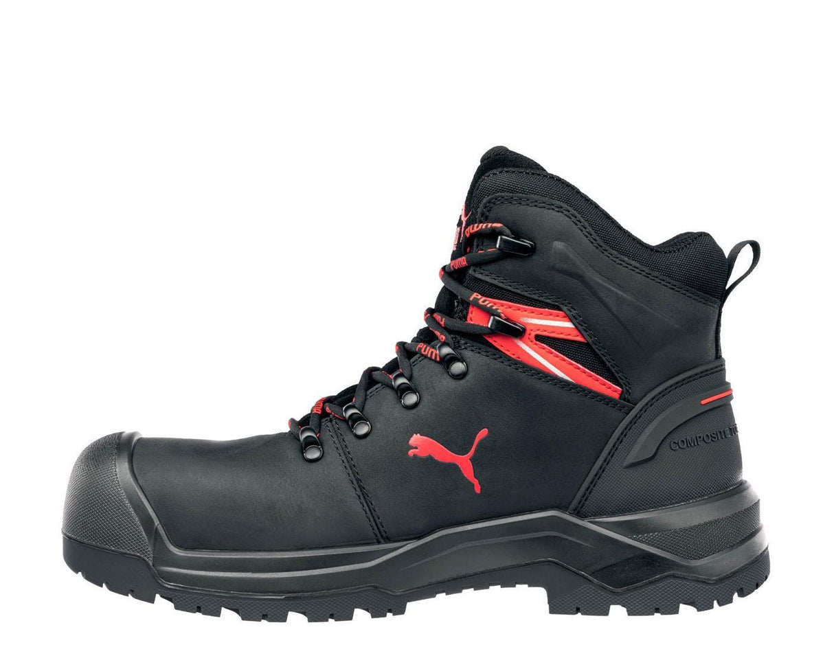 Puma Safety Iron Composite Toe Mid Work Boot – Black image view 2