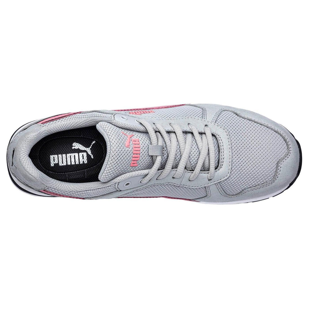 Puma Safety Frontside Grey Women’s Composite Toe Work Shoes – Pink image view 4