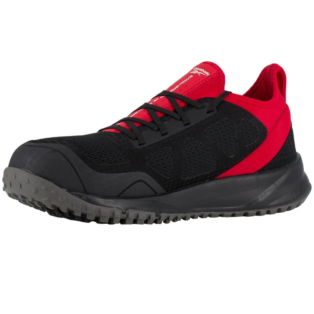Reebok Work-All Terrain Work Athletic Steel Toe Black,Red-Steel Toes-6