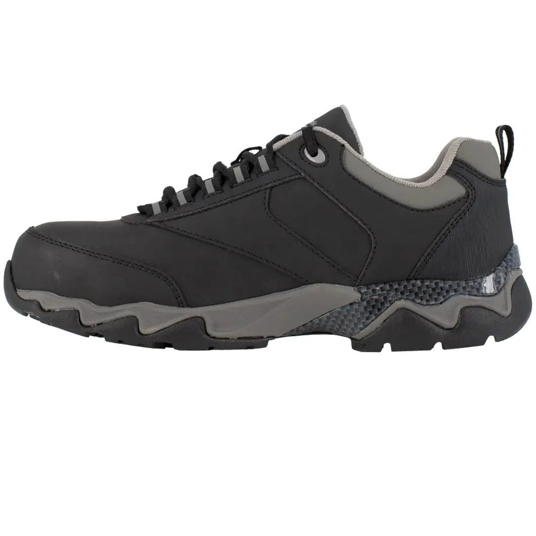 Reebok Work-Beamer Athletic Composite Toe Black with Gray Trim-Steel Toes-3