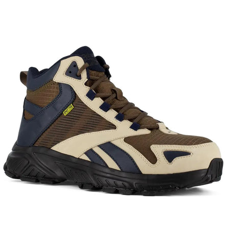 Reebok Work-Hyperium Work Athletic Composite Toe Brown,Tan, Blue-Steel Toes-2