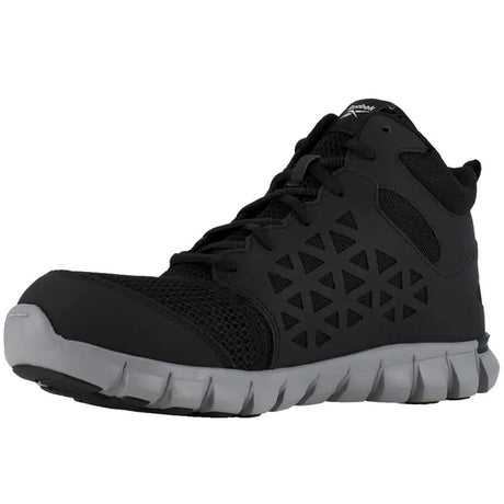 Reebok Work-Sublite Cushion Work Athletic Mid Cut Alloy Toe Black SD-Steel Toes-4
