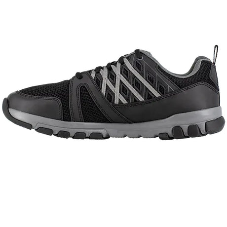 Reebok Work-Sublite Work Athletic Soft Toe Black-Steel Toes-2