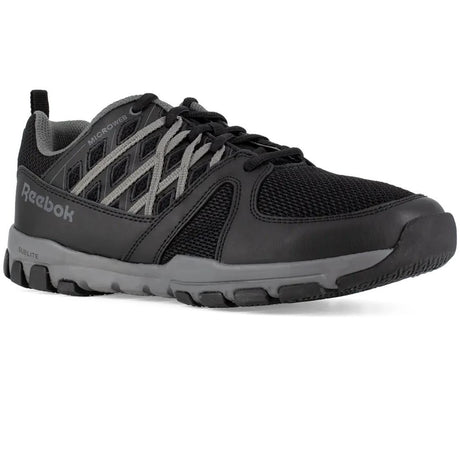 Reebok Work-Sublite Work Athletic Soft Toe Black-Steel Toes-4