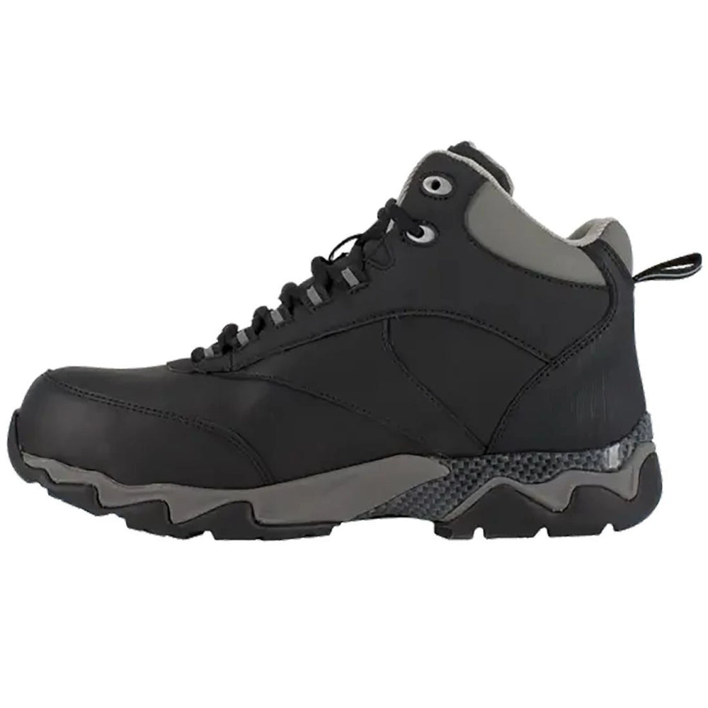 Reebok Work-Women's Beamer Athletic Composite Toe Black with CushGuard™ Internal Met Guard Gray-Steel Toes-5
