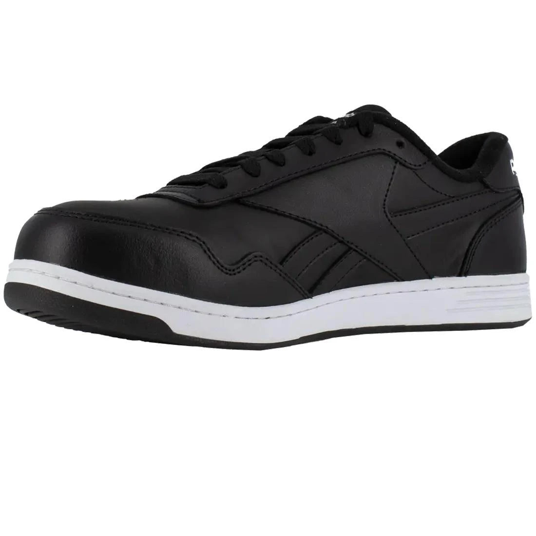 Reebok Work-Women's Club Memt Oxford Composite Toe Black and White-Steel Toes-3