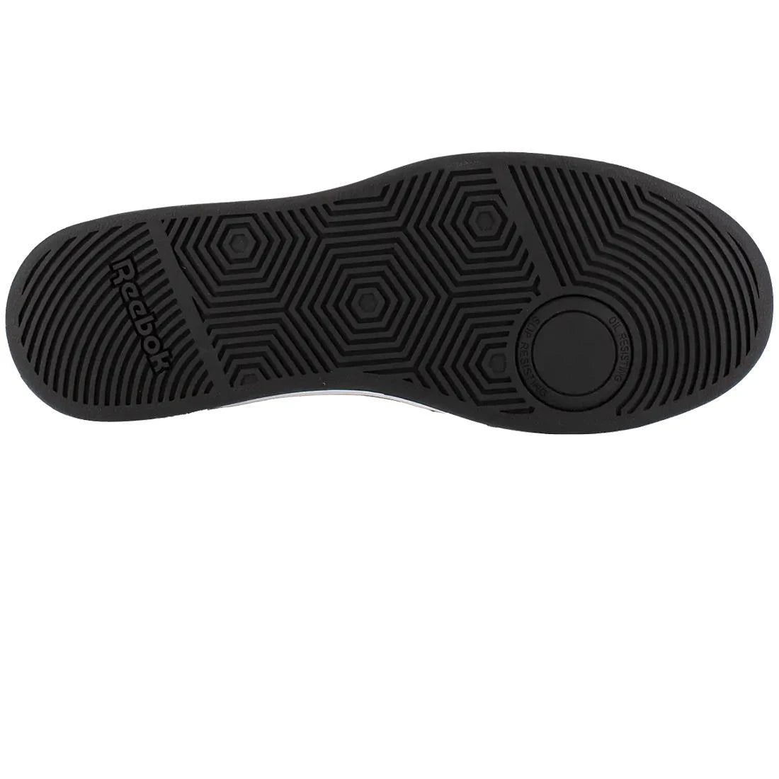 Reebok Work-Women's Club Memt Oxford Composite Toe Black and White-Steel Toes-4