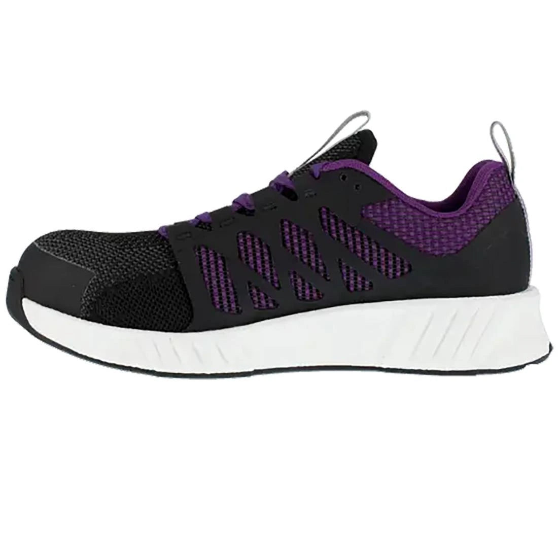 Reebok Work-Women's Fusion Flexweave™ Work Athletic Composite Toe Black and Purple-Steel Toes-3