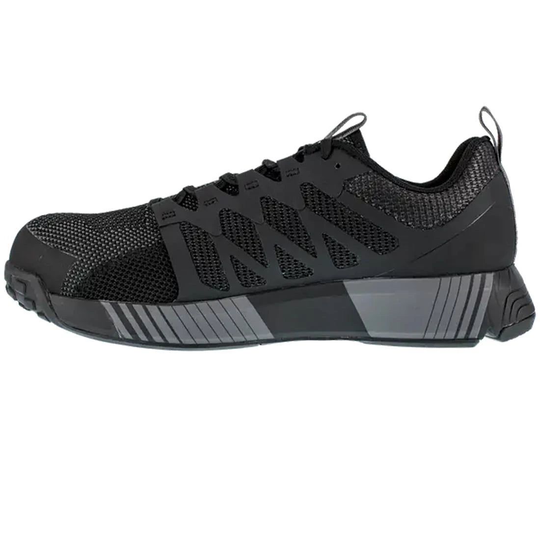 Reebok Work-Women's Fusion Flexweave™ Work Athletic Composite Toe Black/Grey-Steel Toes-4