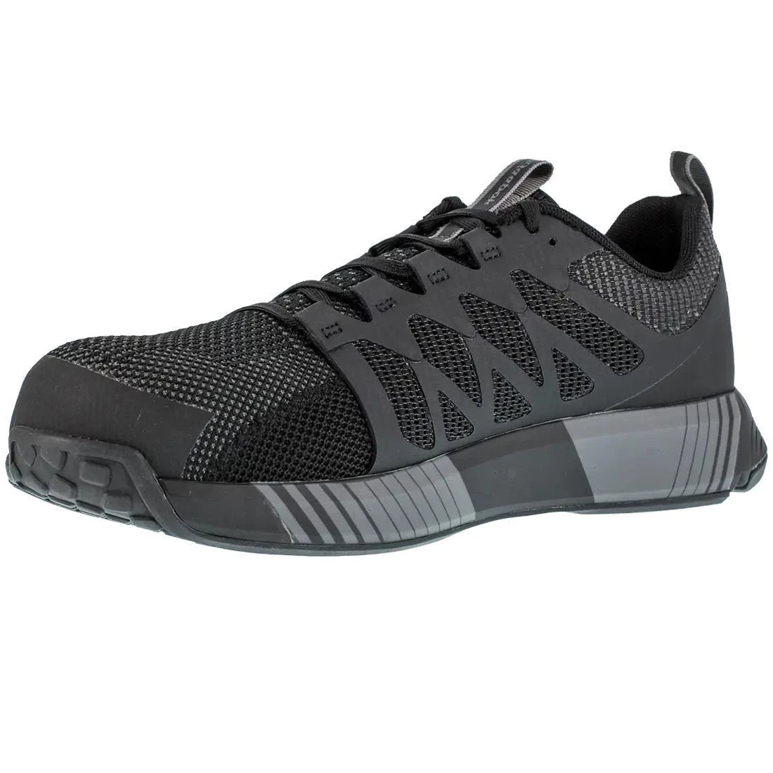 Reebok Work-Women's Fusion Flexweave™ Work Athletic Composite Toe Black/Grey-Steel Toes-5