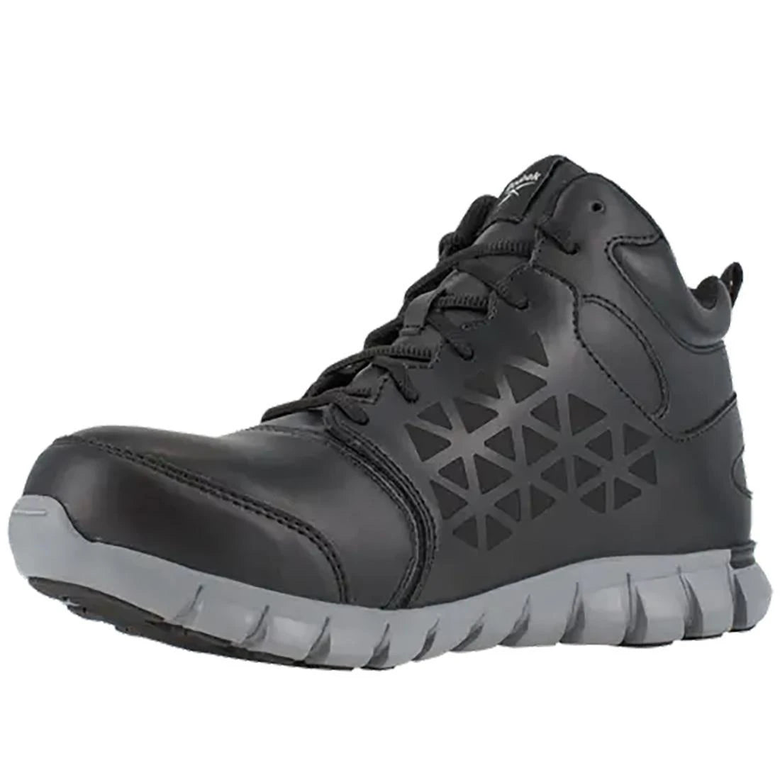 Reebok Work-Women's Sublite Cushion Work Athletic Mid-Cut Alloy Toe Black-Steel Toes-5