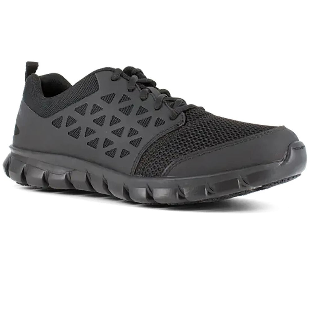 Reebok Work-Women's Sublite Cushion Work Athletic Soft Toe Black-Steel Toes-5