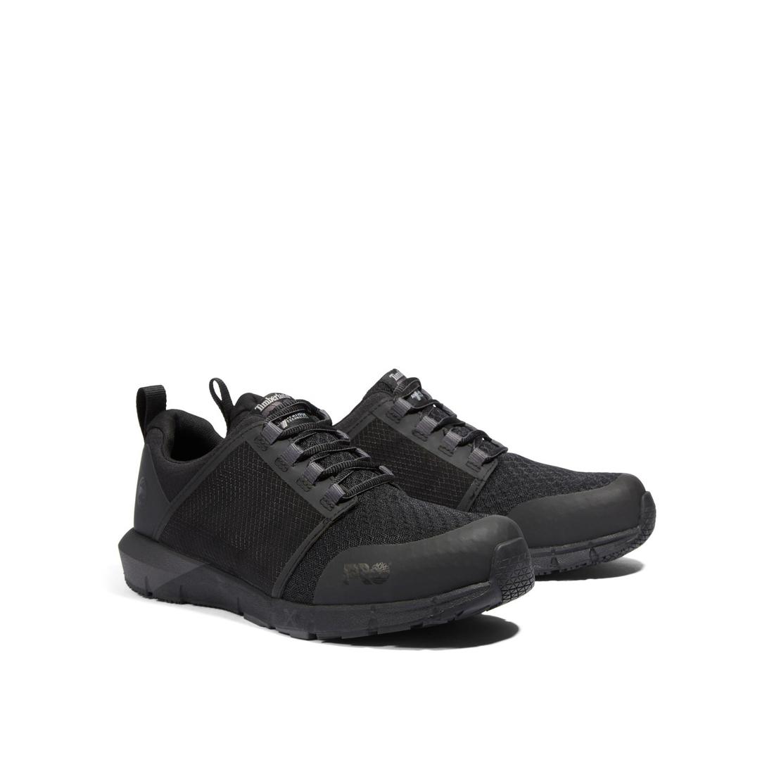 Timberland Pro Radius Composite-Toe Work Shoe Black A27W7 Both Front View