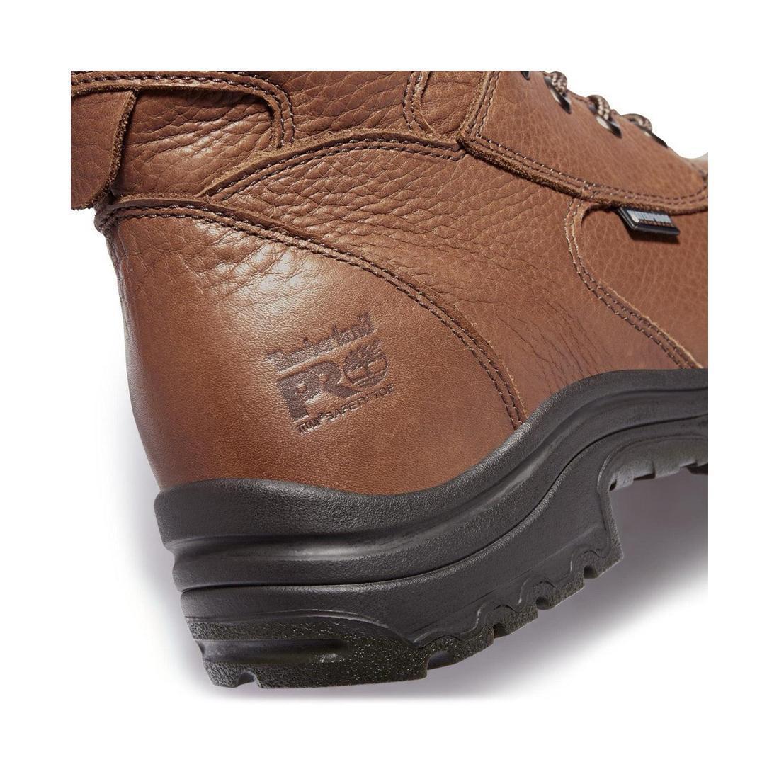 Timberland Pro Titan 8 Inch Alloy-Toe Waterproof Work Boot Medium Brown 47019,DISCONTINUED,LOLA